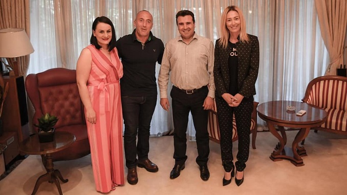 Bračni par Haradinaj u privatnoj poseti kod Zaevih