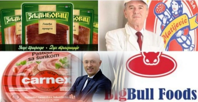 Matijević, Zlatiborac, Karneks i Big Bul krše sanitarno-higijenske normative. Zabranjen izvoz u Rusiju!