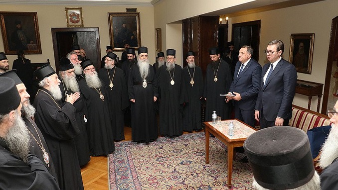 Sabor SPC: Neprihvatljiva izmena statusa Kosova; Vučić: Svi se prave blesavi, sad ću i ja da se pravim blesav