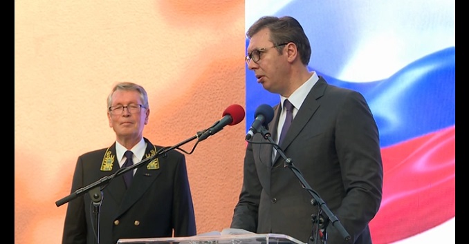 Vučić na proslavi Dana Rusije: Živelo srpsko-rusko prijateljstvo