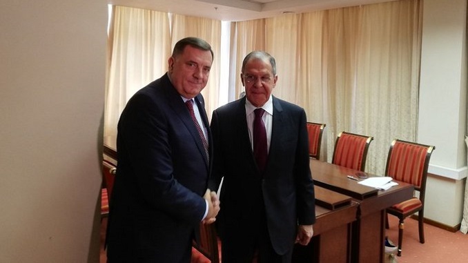 Dodik sa Lavrovom u Sankt Peterburgu