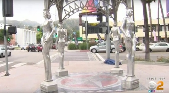 Ukradena statua Merilin Monro u Los Anđelesu (VIDEO)