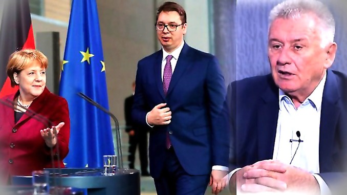 Ilić: Dok se Vučić kao neka smlata šeta pored Merkelove, ona Tačiju obećava svaku pomoć