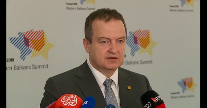 Dačić: Podnosim ostavku ako Kosovo uđe u Interpol