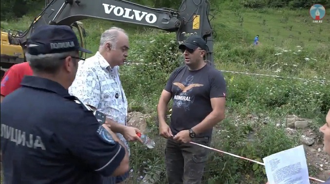 Privatno obezbeđenje vrši teror u Rakiti, investitor nastavlja sa radovima, država ne sprovodi zakone (VIDEO)