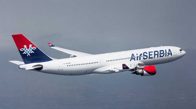 Obavezno nošenje maski na letovima Er Srbije