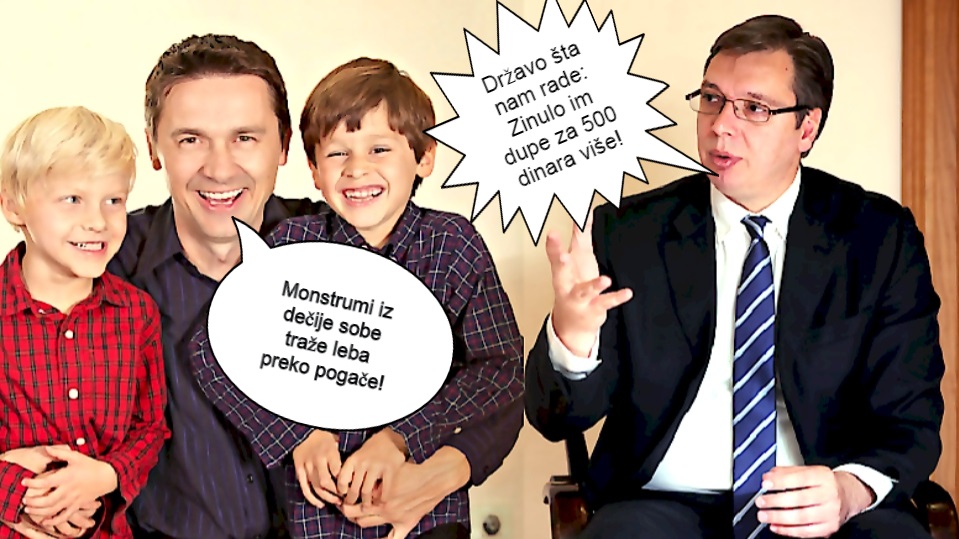 Aleksandar Vilotić: Roditeljstvo po Vučiću