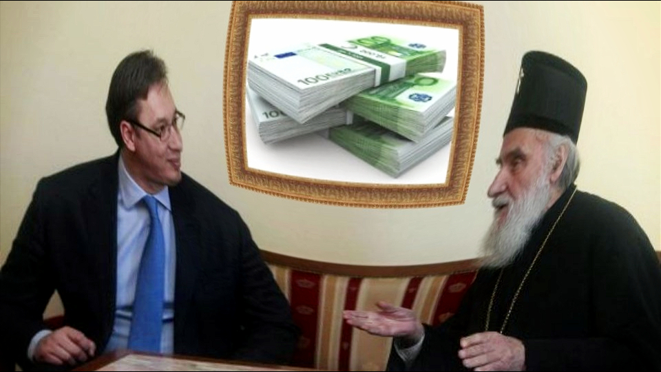 Posle smene vladike Maksima SPC dobila 88 miliona dinara