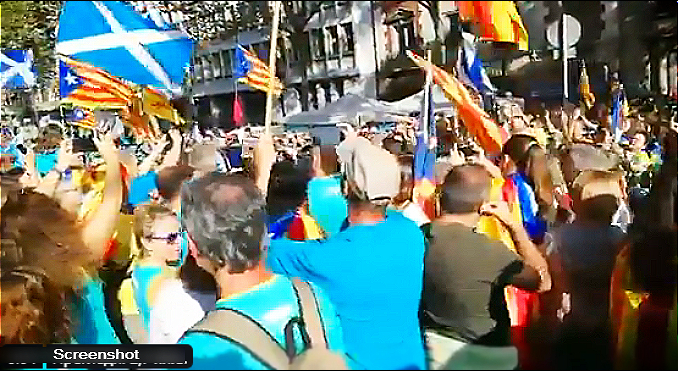 Barselona: 600.000 ljudi na ulicama traži nezavisnost
