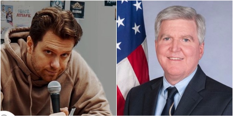 Kevin Klensi sa 2 grama mozga više od kokoške da ne sere po dvorištu: “Odjebi, Srbijo”; Ambasador Skot mu odgovorio