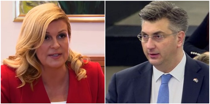 Kolinda: Cilj je bio da se skrene pažnja sa teškog unutrašnjo-političkog stanja u Srbiji; Plenković: Provokacija!