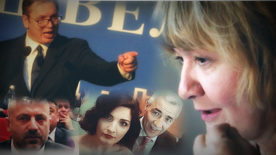 Rada Trajković: Pomoću Milene Ivanović služba pere ono što se ne može oprati. Radoičića treba da zabrine ovolika Vučićeva podrška