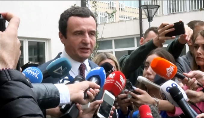 Kurti: U vladi ne mora da bude niko iz Srpske liste