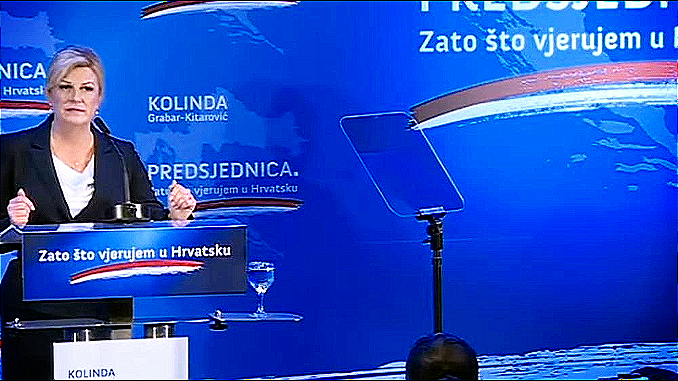 Grabar-Kitarović objavila predsedničku kandidaturu