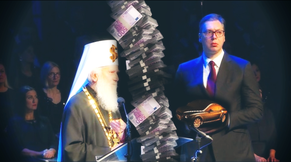 Simbioza crkve i države: Tras lova – tras roba! Mi vama liferujemo lovu, vi nama pokorno stado!