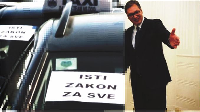 Vučić danas u 14 sati sa taksistima