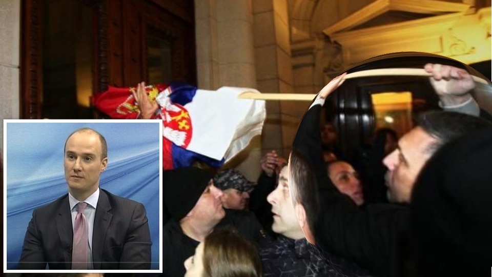 Balša Božović: Performansi nasilja Boška Obradovića pomažu Vučiću više nego sva njegova mašinerija