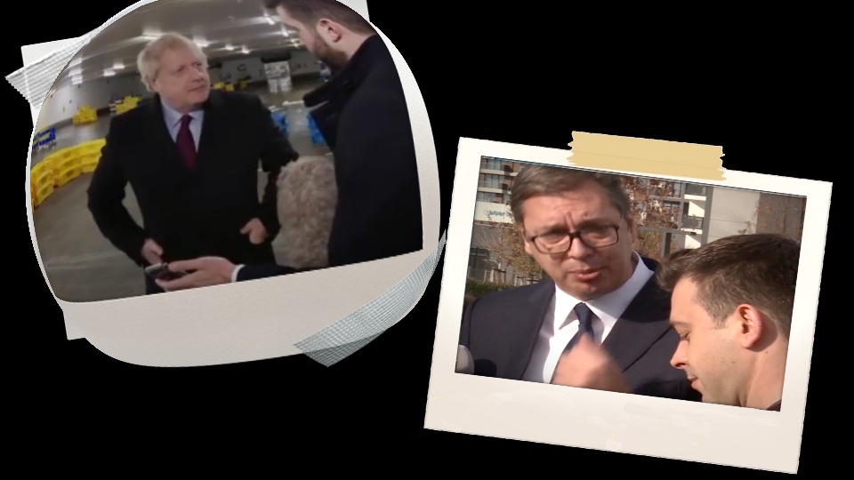 Novinar poturio Džonsonu telefon “pod nos” – Džonson NIJE završio u bolnici (VIDEO)