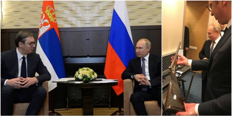 Soči: Puška za Vučića, ikona za Putina