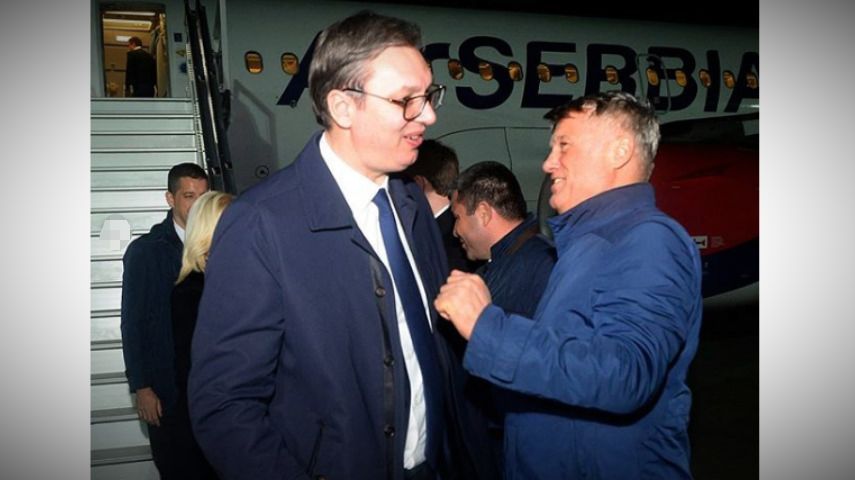 Predsednik Srbije doputovao u Soči, u sredu sa Putinom