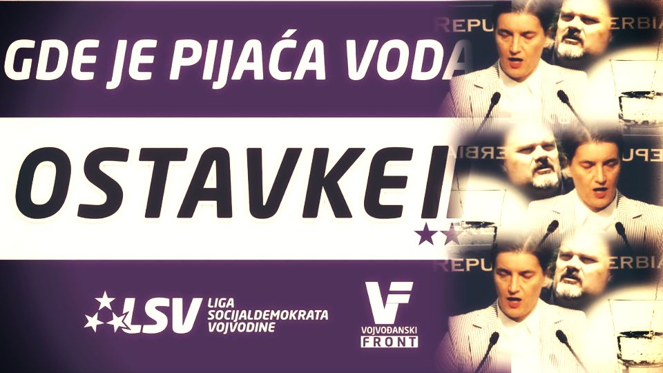 Lokalni funkcioneri obećali Zrenjanincima 12 a Brnabićeva 3 puta pijaću vodu