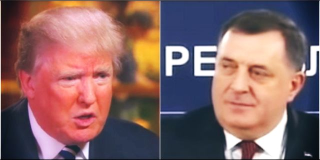 Tramp s porodicom čestitao Dodiku praznike