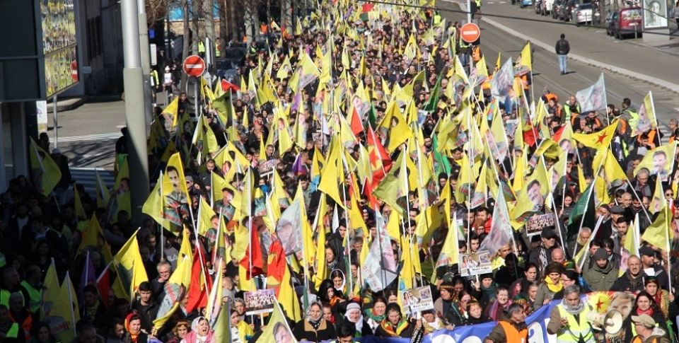 Hiljade Kurda na ulicama Strazbura