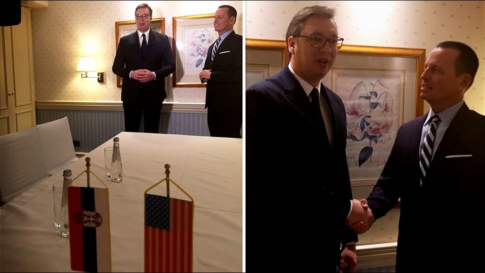 Vučić se sastao s Grenelom, sutra sporazum Beograda i Prištine o železnicama