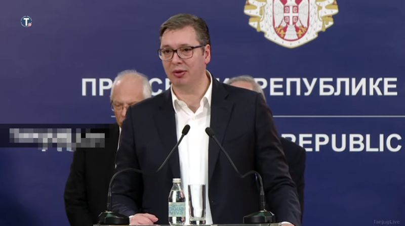 Vučić otkazao sve predizborne skupove SNS-a do 1. aprila
