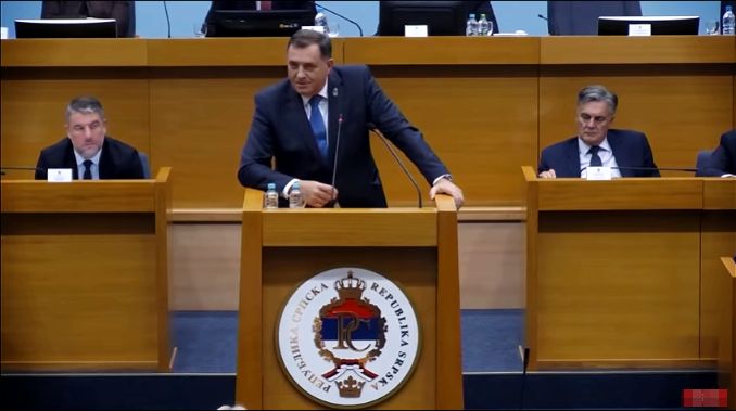 Skupština RS podržala Dodikov veto na posetu Mila Đukanovića