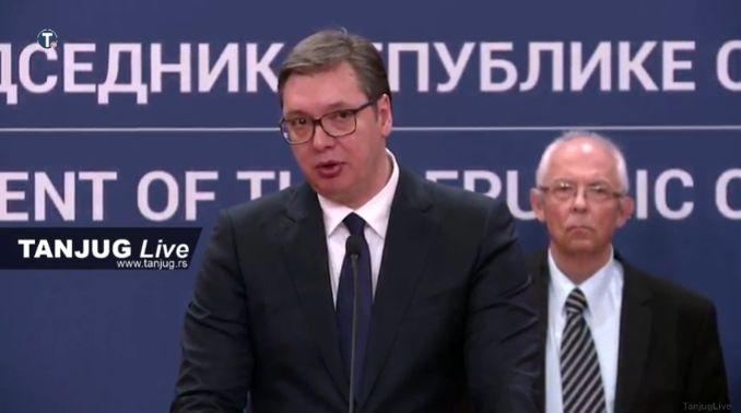 Predsednik Vučić proglasio vanredno stanje (VIDEO)