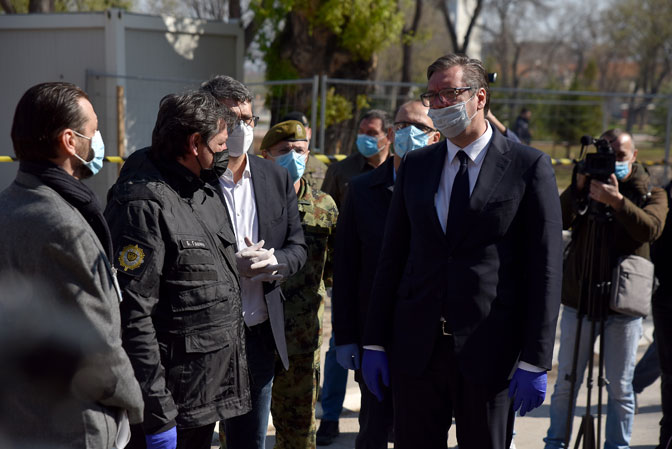 Vučić: U sledećih 10 dana rešava se sudbina našeg odnosa prema koronavirusu