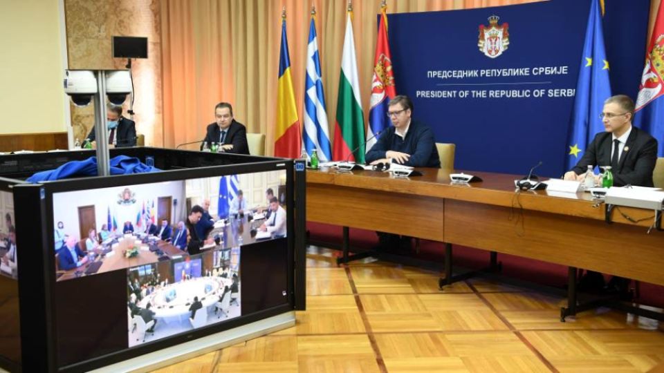 Vučić sa liderima Bugarske, Grčke i Rumunije o otvaranju granica od 1. juna