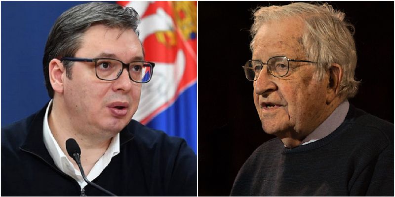 Noam Čomski pisao Vučiću: Nadam se da Srbija neće poći mračnim putem
