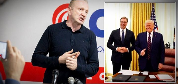 Đilas: Vučić ugrozio državne interese mešajući se u izbore u SAD