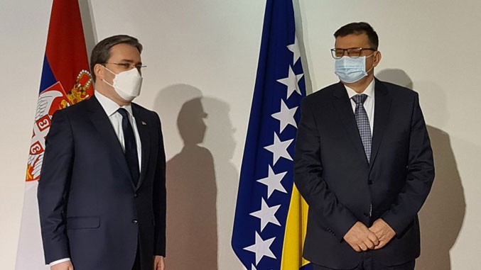 Odnosi Srbije i BiH dobri, ima i otvorenih pitanja